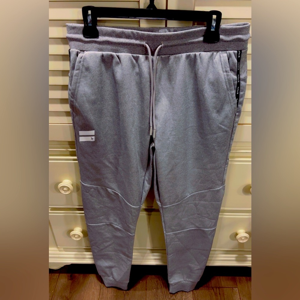 Hurley Men's Gray Jogger Pants